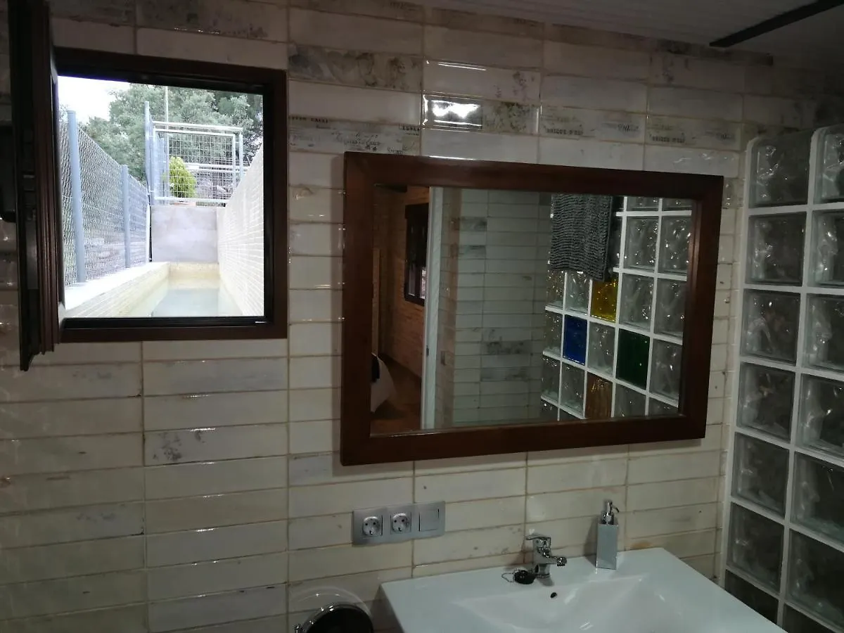 샬레 Cabana De Madera Junto Al Lago Las Jaras 코르도바